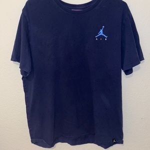 Navy blue air Jordan shirt